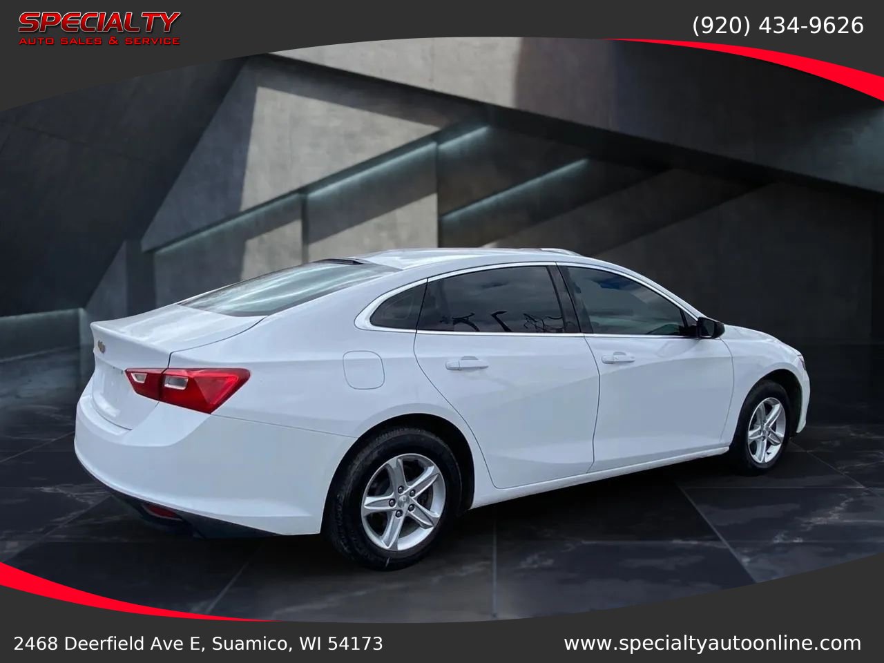 Used 2020 Chevrolet Malibu LS w/ LPO, Convenience Package 1 FWD image 9