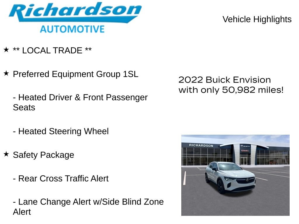 Used 2022 Buick Envision Essence w/ Technology Package I FWD image 11