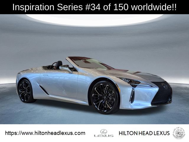 Certified 2022 Lexus LC 500 Convert w/ Accessory Package RWD image 1