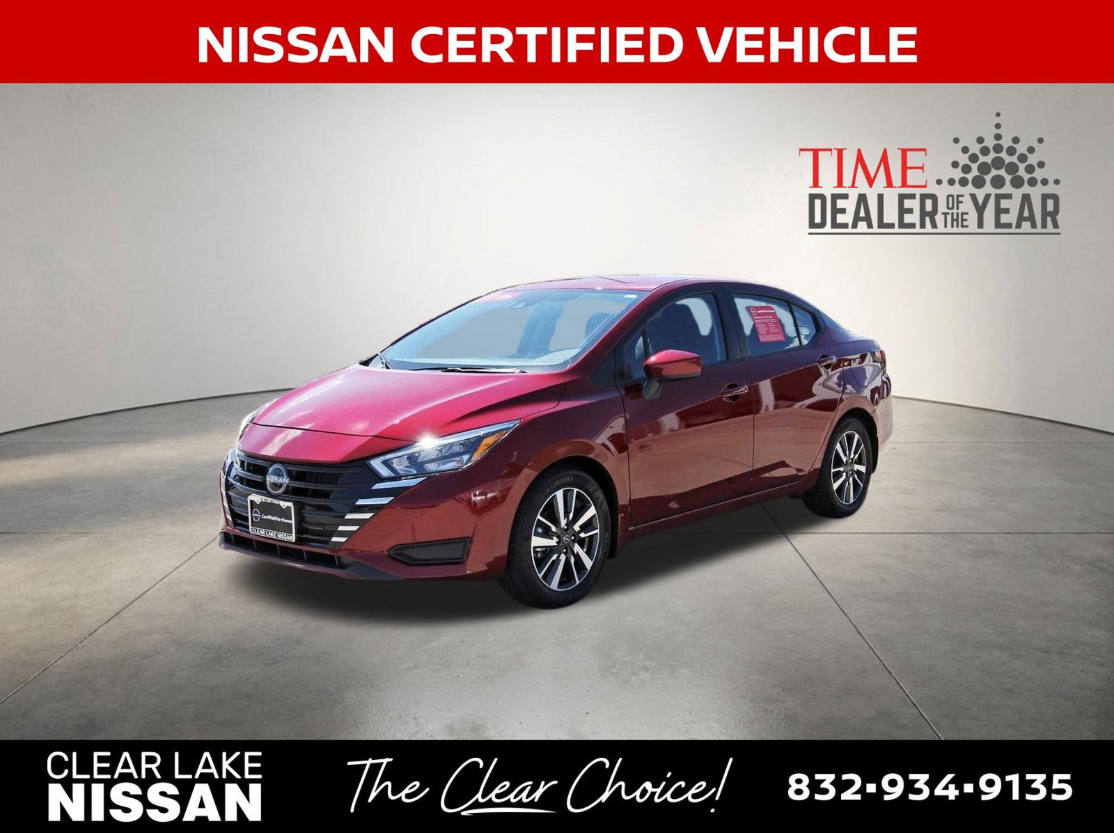 Certified 2025 Nissan Versa SV w/ Trunk Package FWD image 4