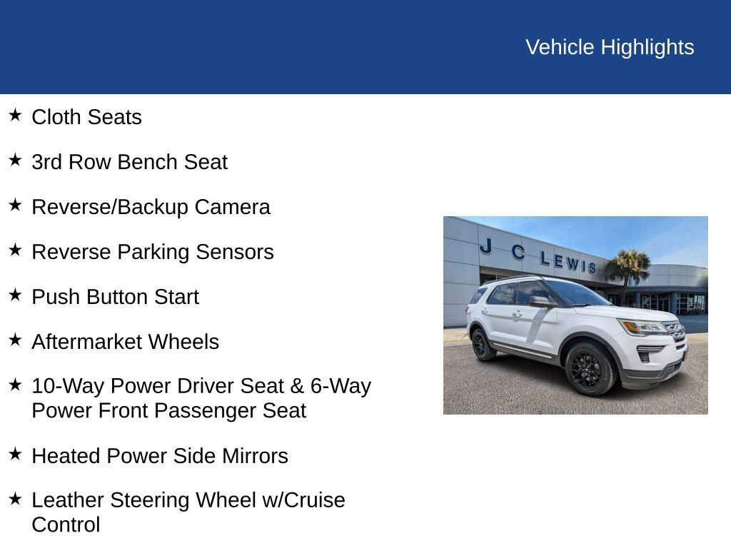 Used 2018 Ford Explorer XLT FWD image 29