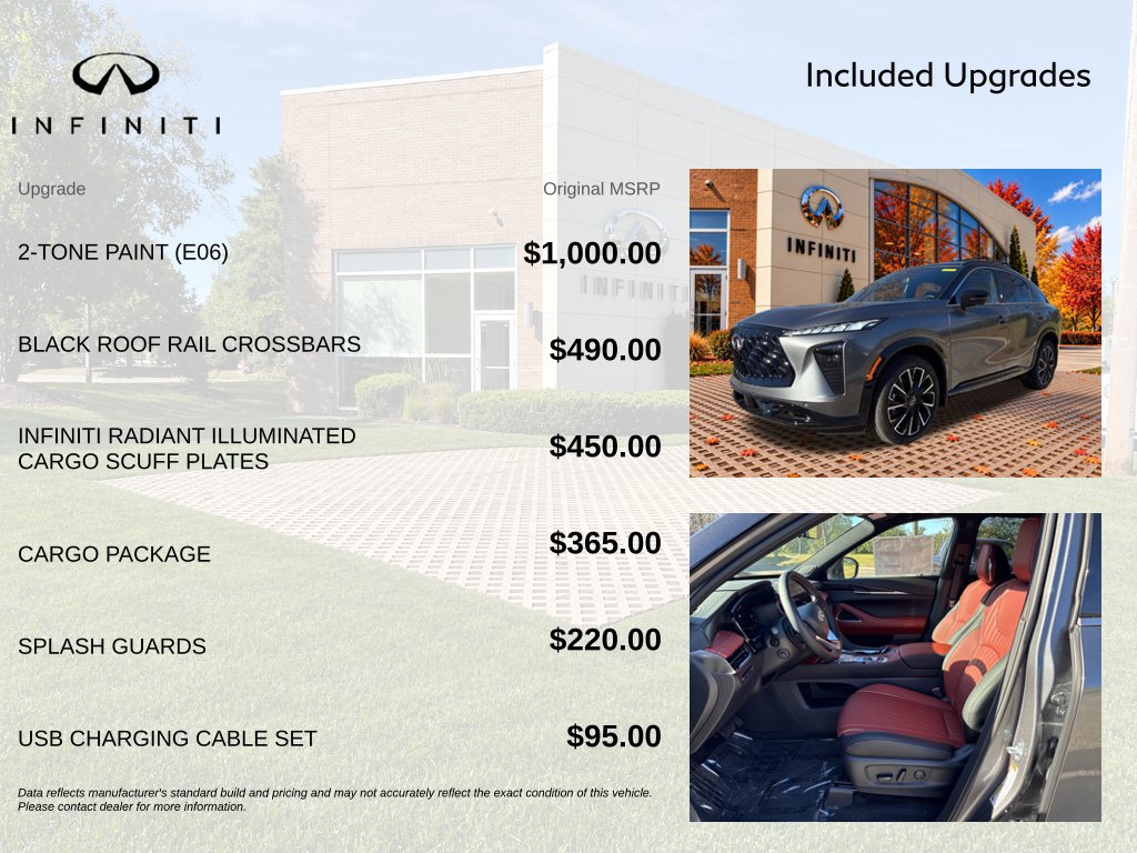 New 2027 INFINITI QX65 Autograph w/ Cargo Package AWD/4WD image 6