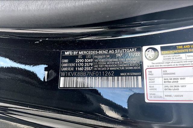 Used 2022 Mercedes-Benz SL 63 AMG 4MATIC image 14