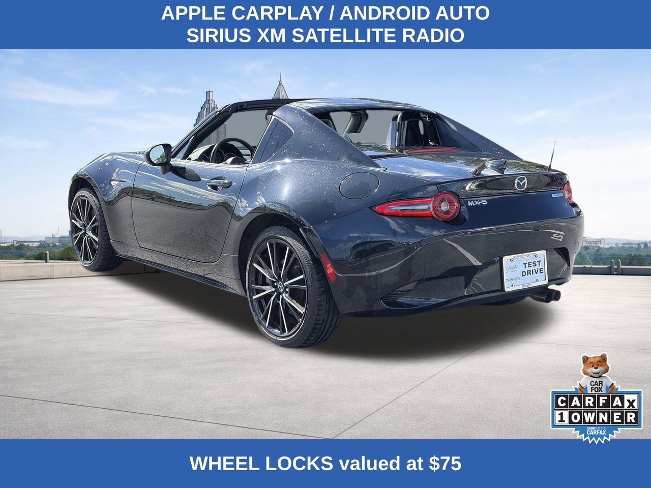 Used 2024 MAZDA MX-5 Miata RF Grand Touring w/ Weather Package image 3