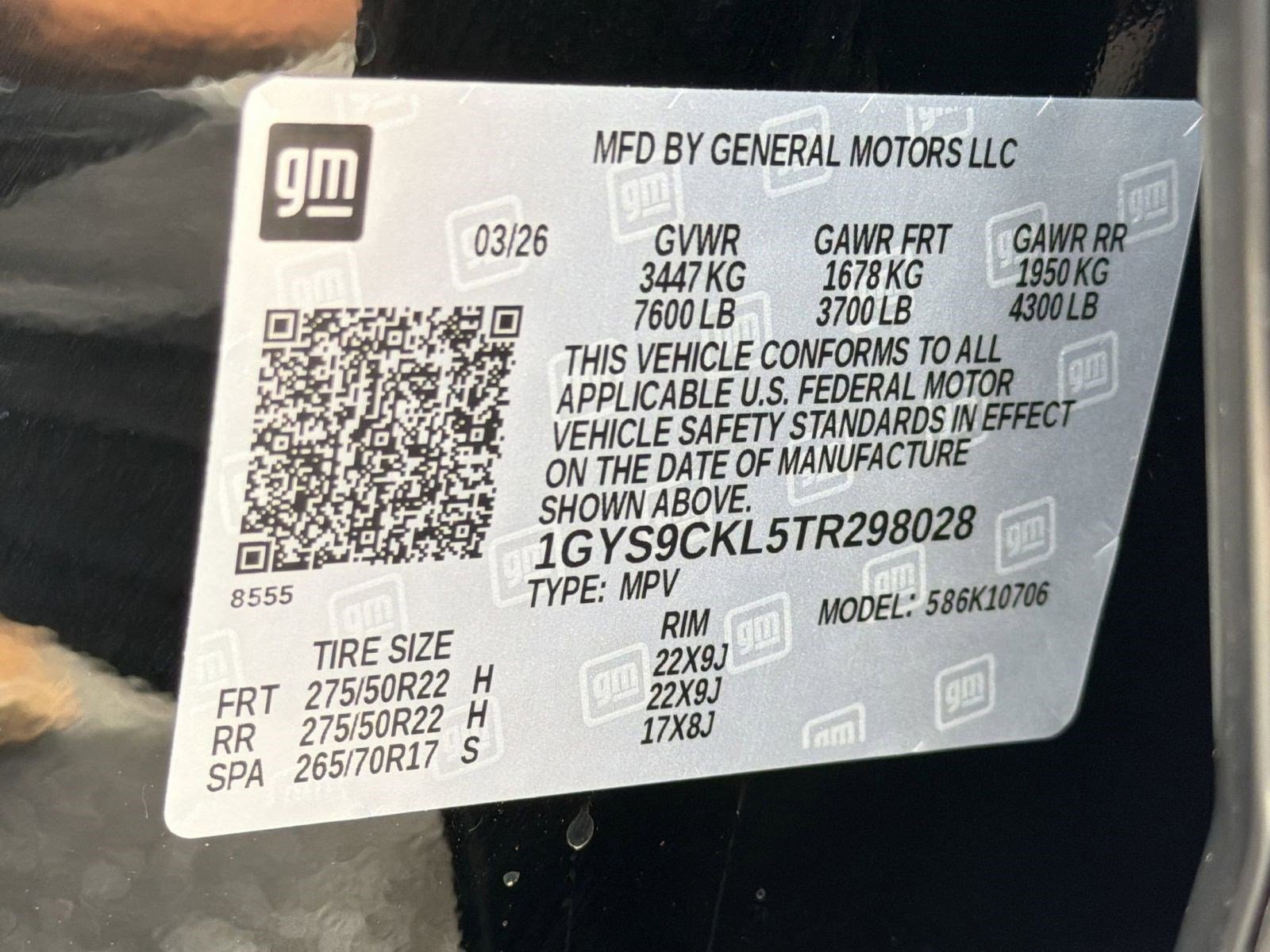 New 2026 Cadillac Escalade Luxury AWD/4WD image 20