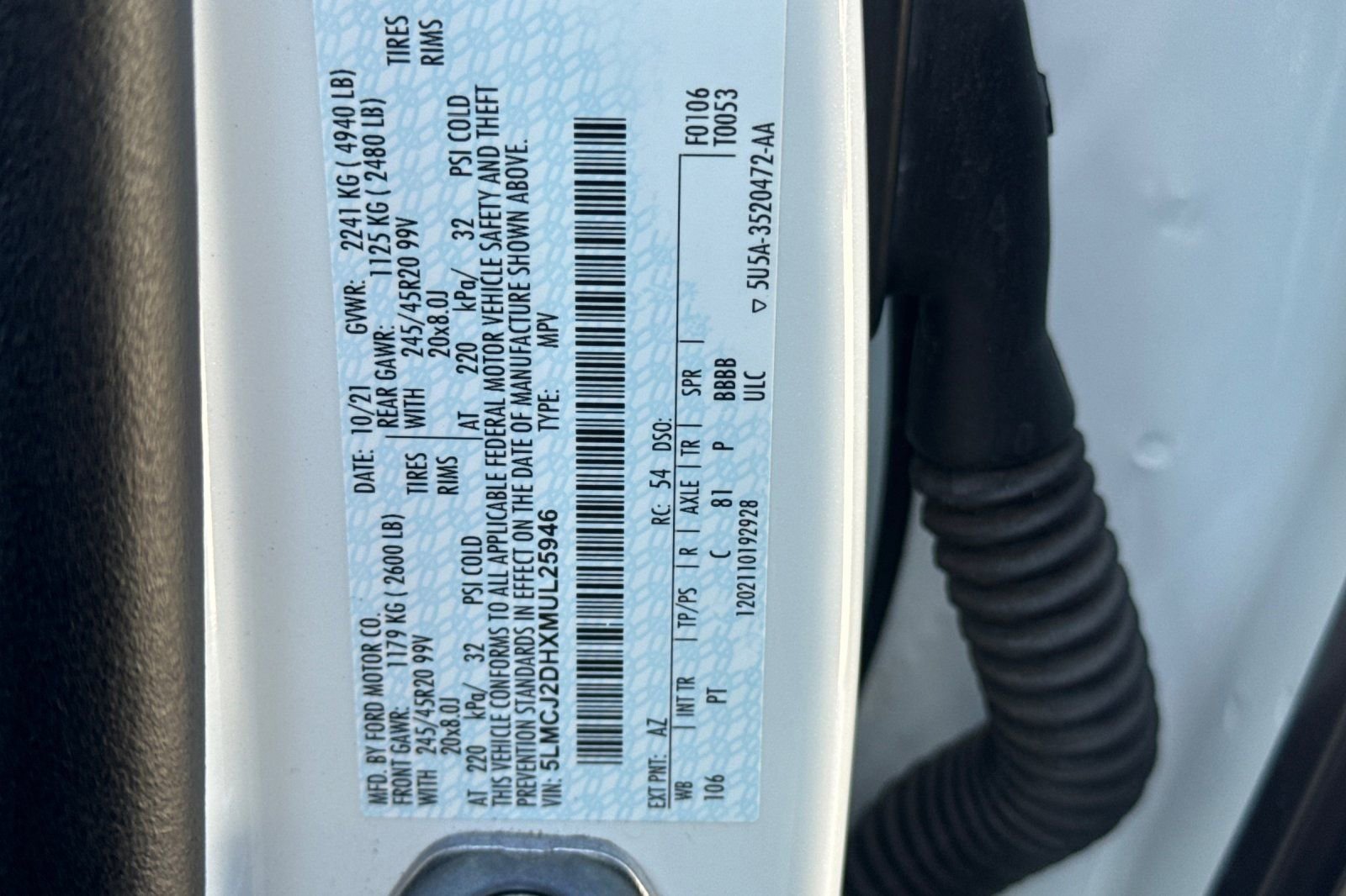 Used 2021 Lincoln Corsair Reserve w/ Equipment Group 201A image 30