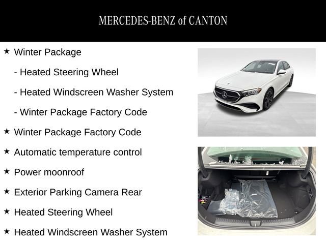 Used 2025 Mercedes-Benz E 350 4MATIC Sedan image 2