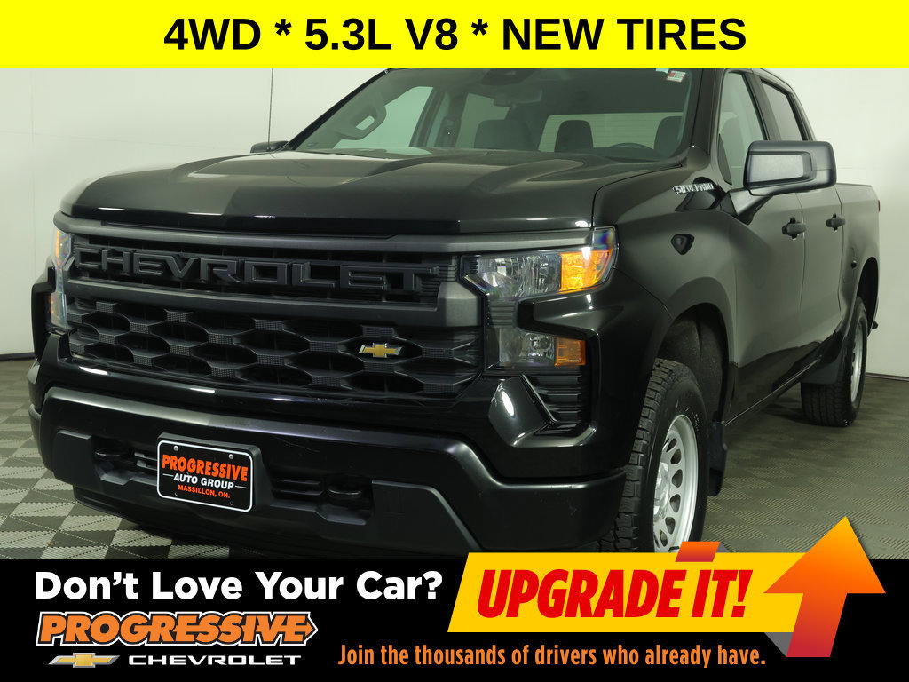 Used 2023 Chevrolet Silverado 1500 W/T w/ WT Value Package AWD/4WD image 1