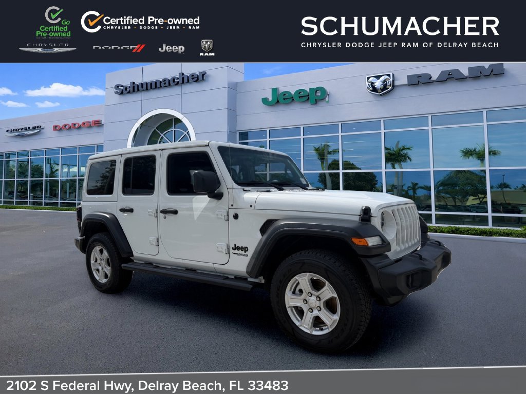 Certified 2022 Jeep Wrangler Unlimited Sport w/ Sun And Sound Package