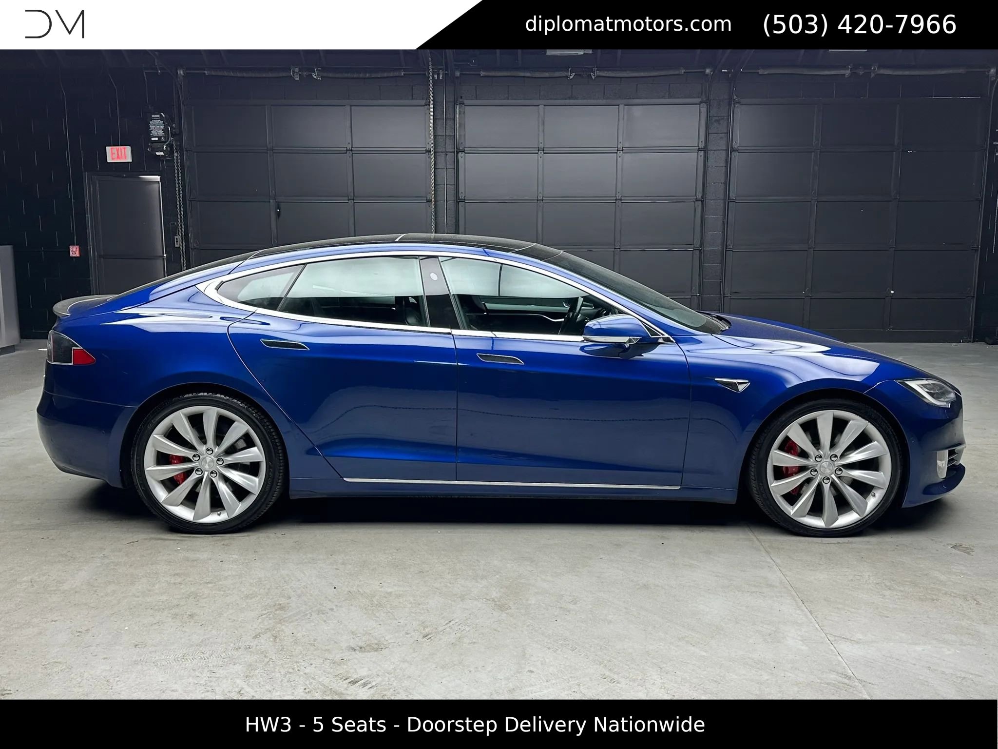 Used 2016 Tesla Model S P100D AWD/4WD image 8