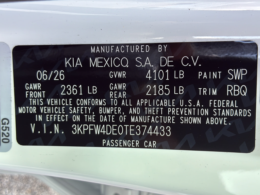 New 2026 Kia K4 GT-Line Turbo w/ GT-Line Sunroof Package FWD image 38