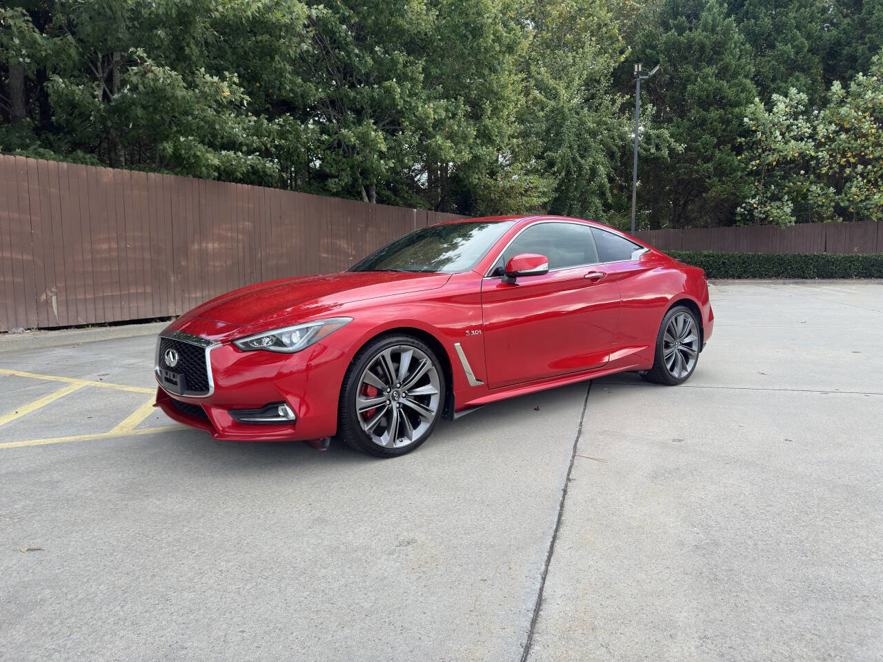 Used 2018 INFINITI Q60 Red Sport 400 w/ Sensory Package 3.0T Sport