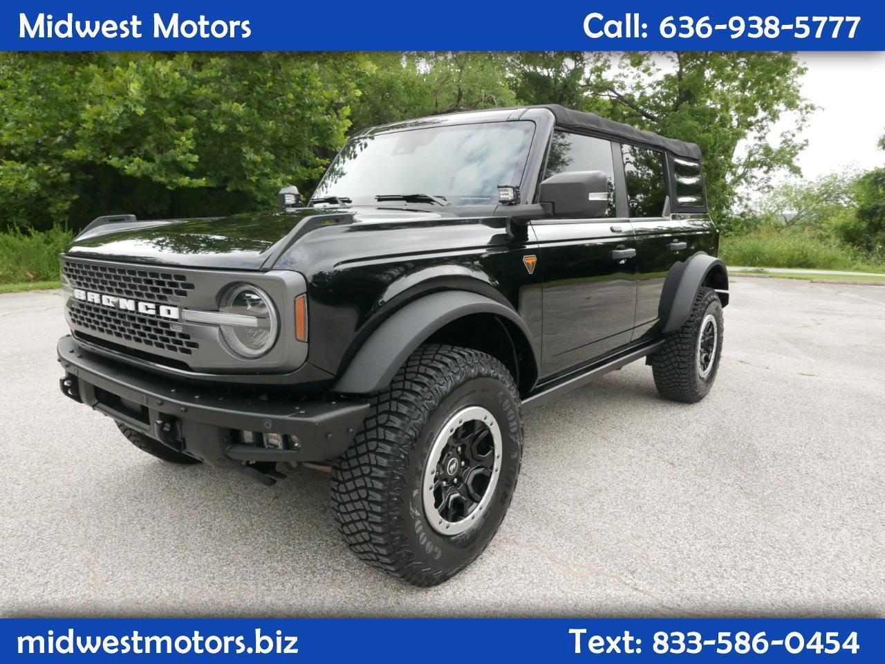 Used 2021 Ford Bronco Badlands AWD/4WD image 1