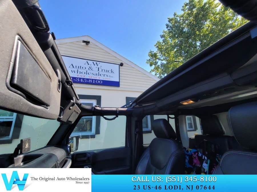 Used 2017 Jeep Wrangler Unlimited Sahara w/ Quick Order Package 24E Chief image 10