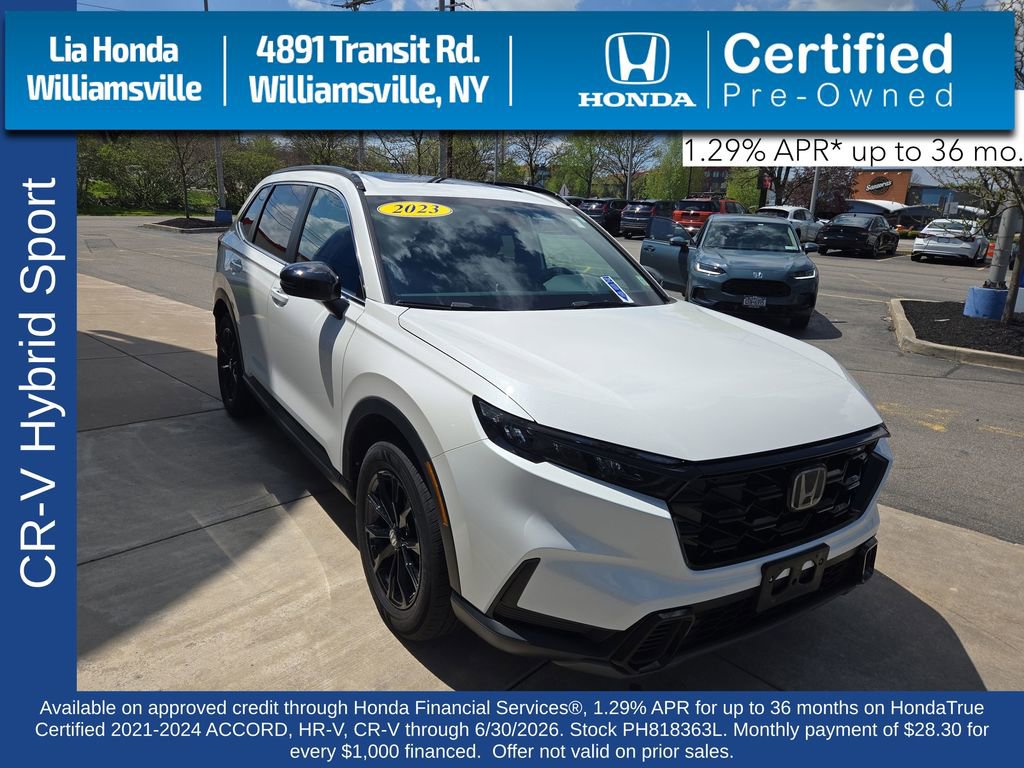 Certified 2023 Honda CR-V Sport image 1