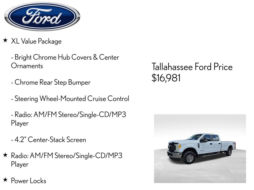 Used 2017 Ford F350 XL w/ Power Equipment Group AWD/4WD image 9
