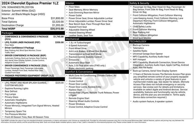 Used 2024 Chevrolet Equinox Premier FWD video 2
