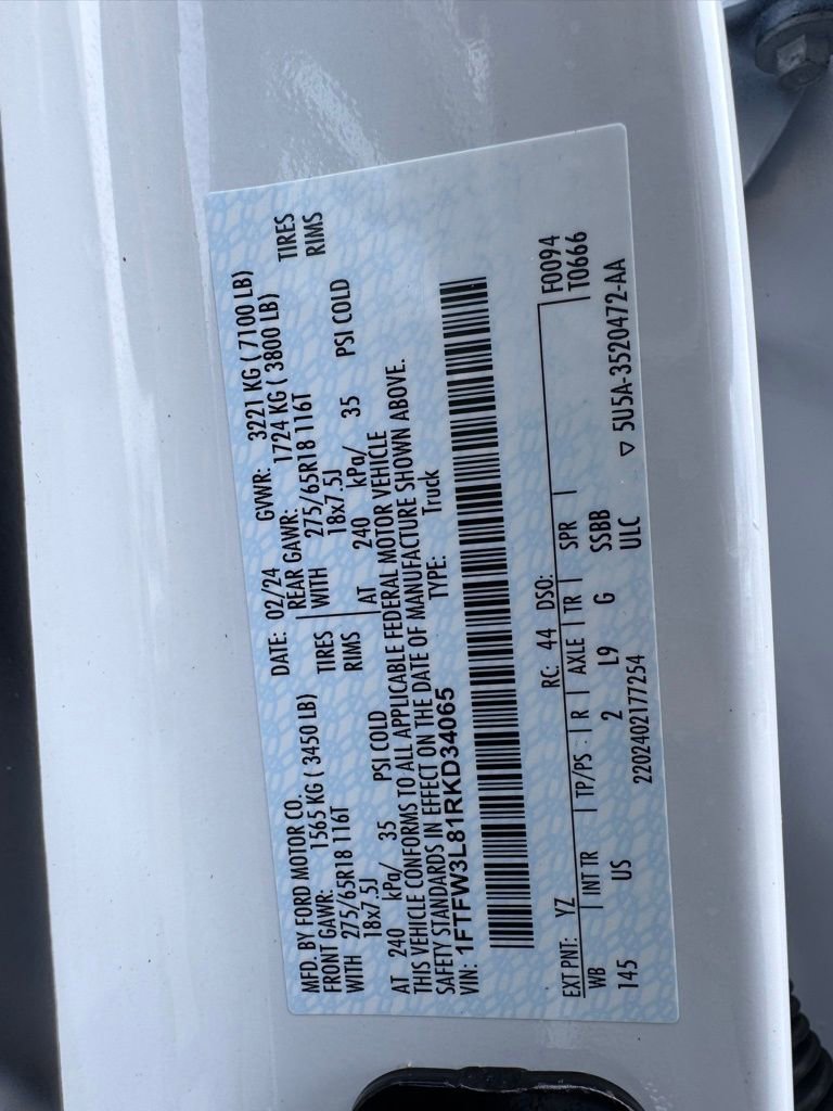 Certified 2024 Ford F150 XLT w/ Equipment Group 302A MID image 49