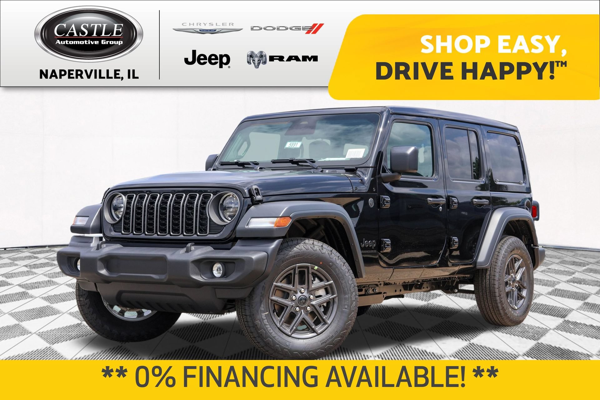 New 2026 Jeep Wrangler Unlimited Sport