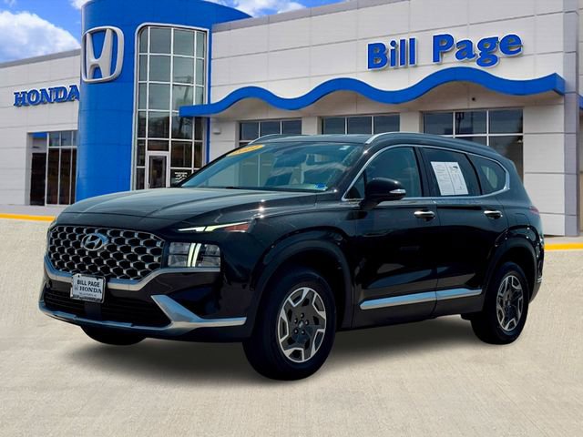 Used 2021 Hyundai Santa Fe Blue image 2