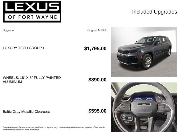 Used 2023 Jeep Grand Cherokee Laredo w/ Luxury Tech Group I image 4