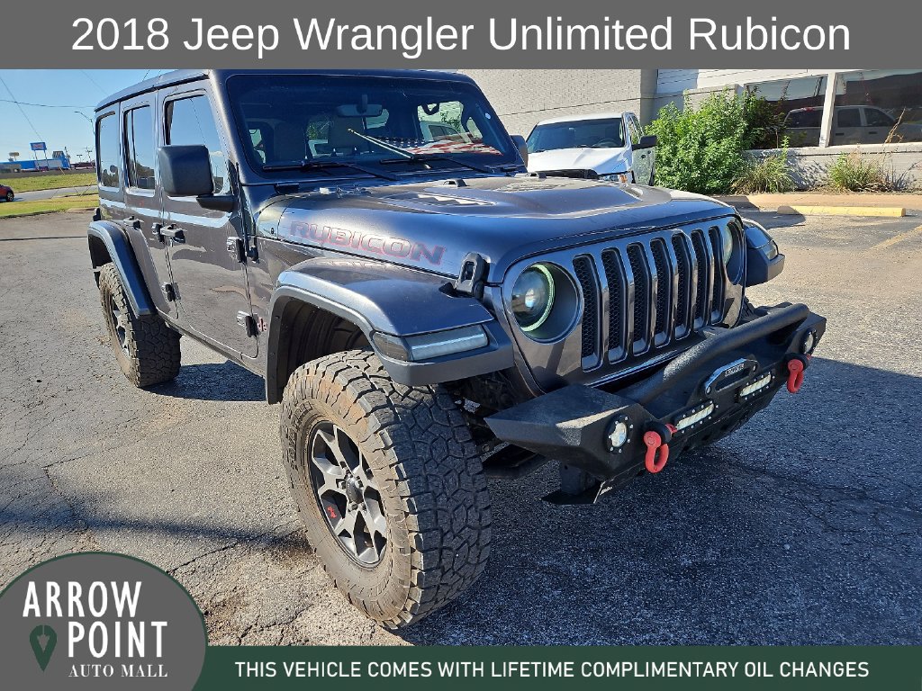 Used 2018 Jeep Wrangler Unlimited Rubicon AWD/4WD image 2