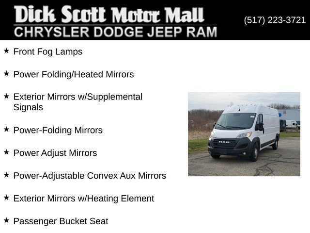 Used 2025 RAM ProMaster 2500 w/ Convenience Group FWD image 25