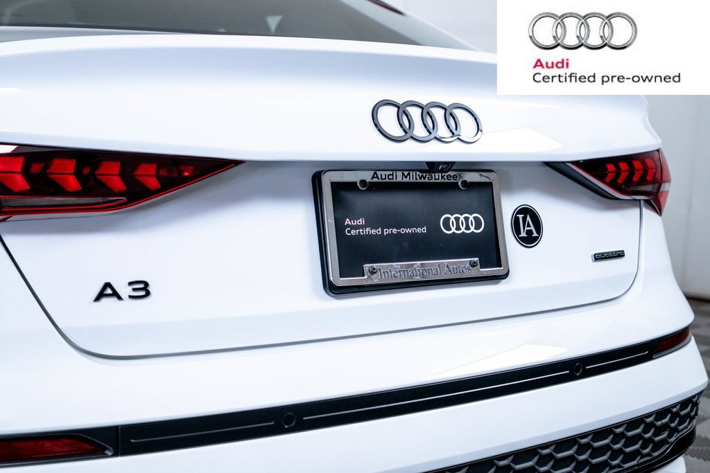 Certified 2025 Audi A3 2.0T Premium Plus w/ Premium Plus Package AWD/4WD image 9