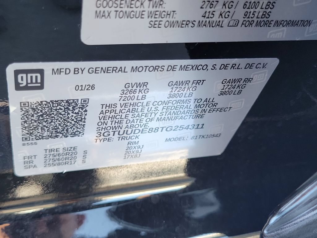 Used 2026 GMC Sierra 1500 SLT w/ SLT Premium Package AWD/4WD image 35
