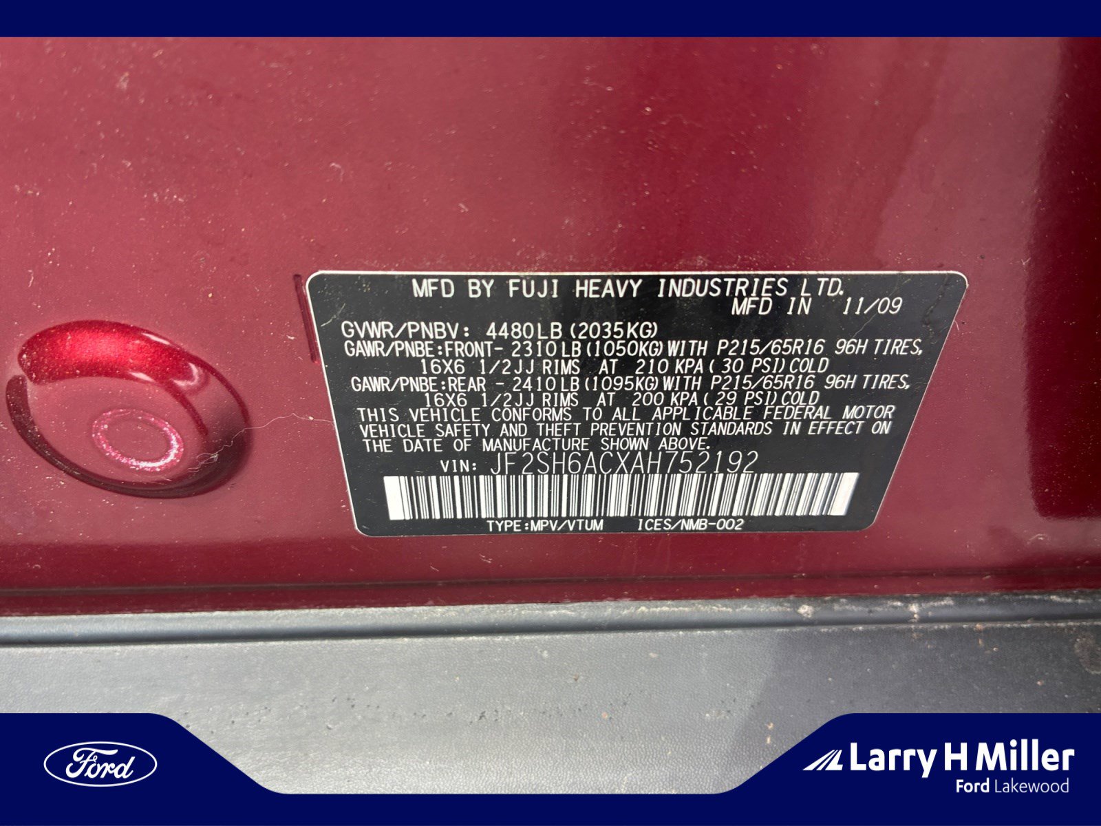 Used 2010 Subaru Forester 2.5X w/ Popular Equipment Group 1A AWD/4WD image 25