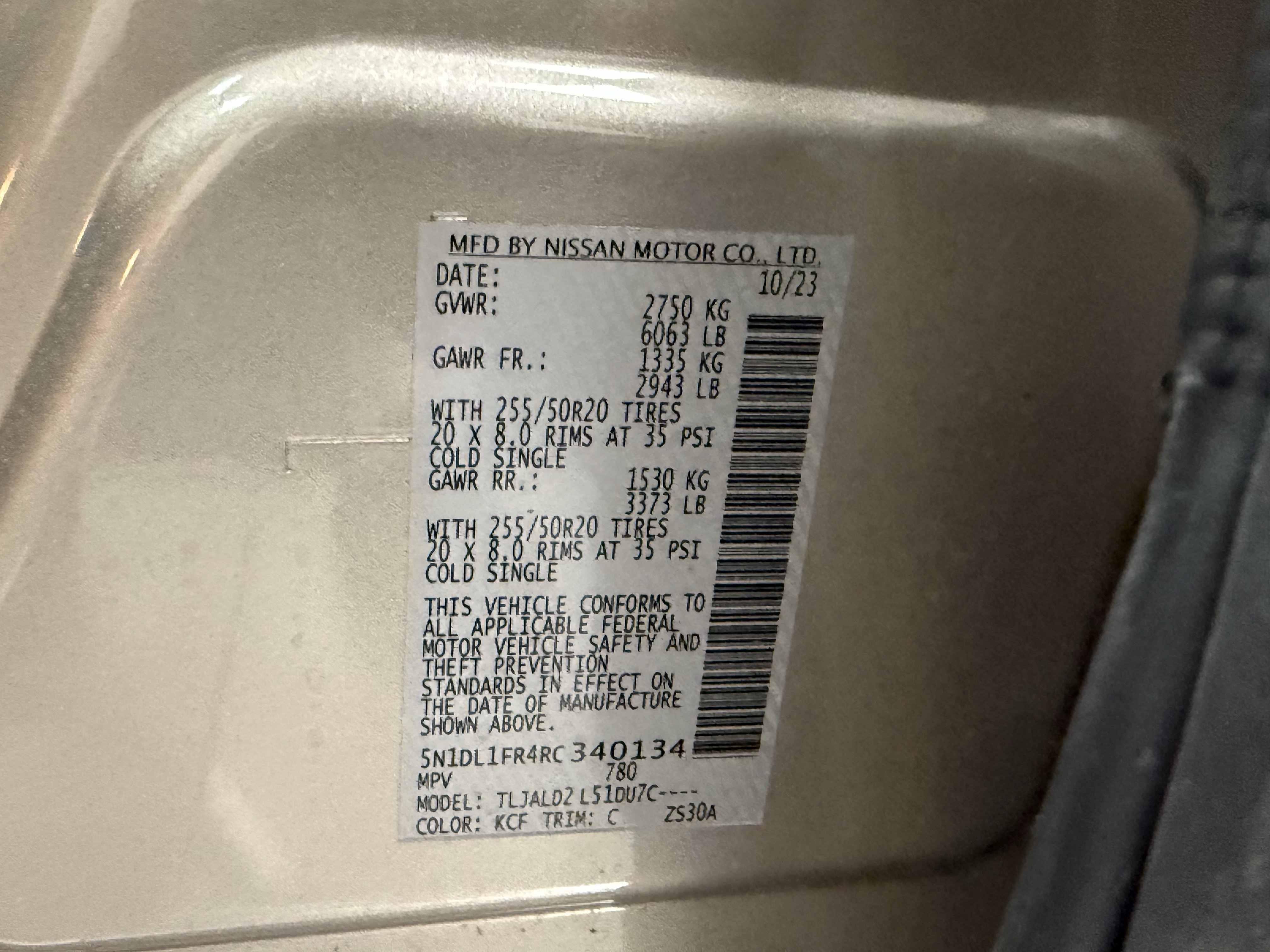 Certified 2024 INFINITI QX60 Luxe FWD image 28