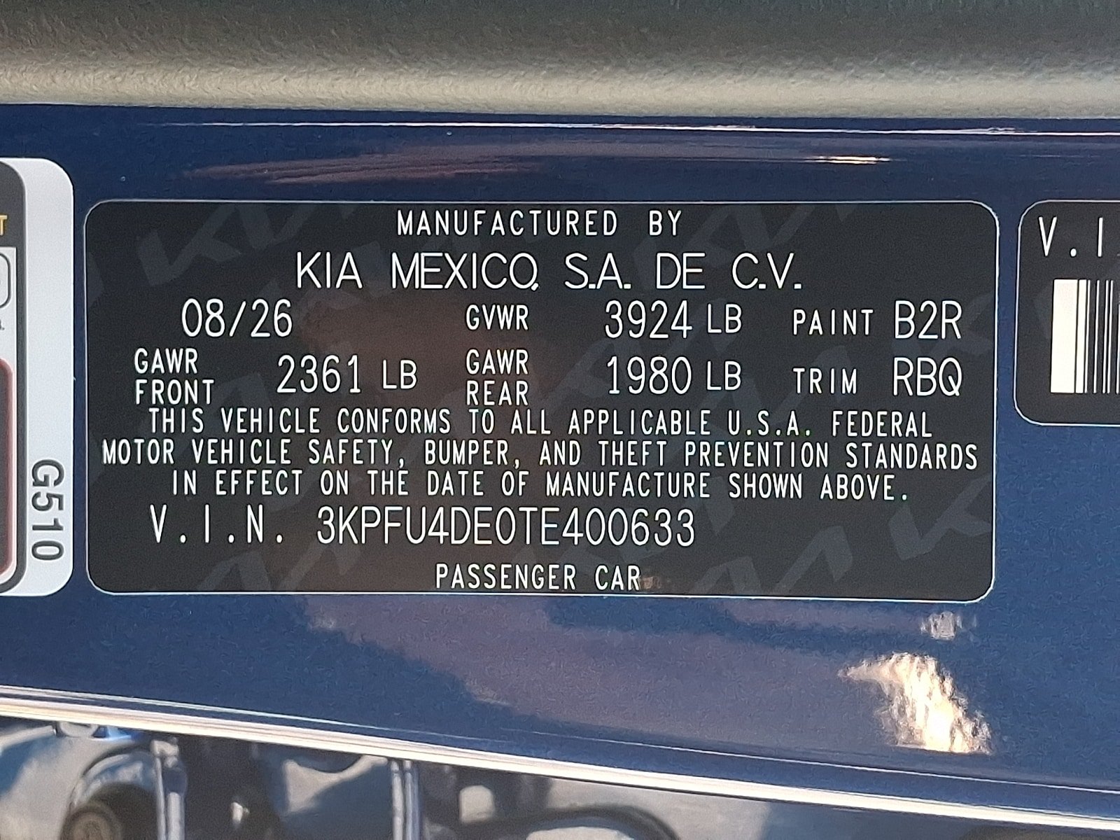 New 2026 Kia K4 EX FWD image 16