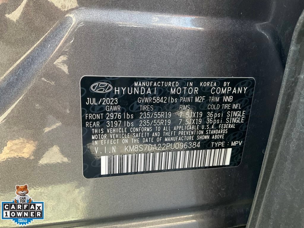 Used 2023 Hyundai Santa Fe Limited AWD/4WD image 25