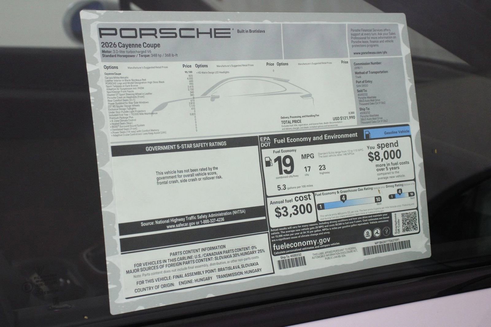 New 2026 Porsche Cayenne Coupe image 25