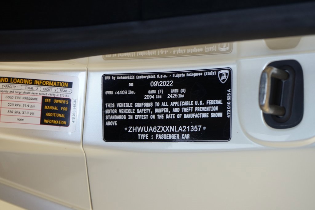 Used 2022 Lamborghini Huracan STO image 36