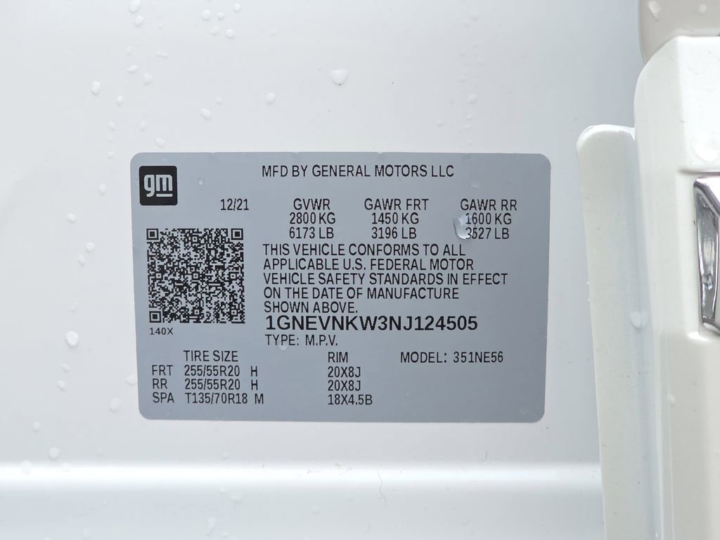 Used 2022 Chevrolet Traverse High Country image 41