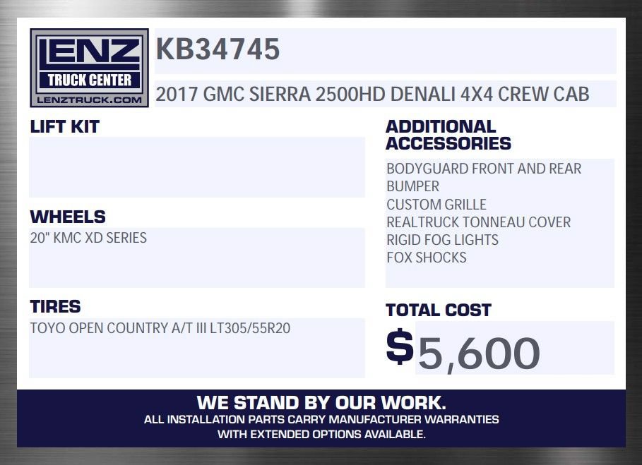 Used 2017 GMC Sierra 2500 Denali w/ Duramax Plus Package AWD/4WD video 2
