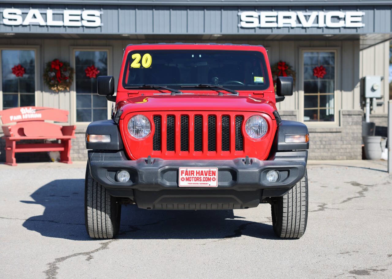 Used 2020 Jeep Wrangler Sport image 7