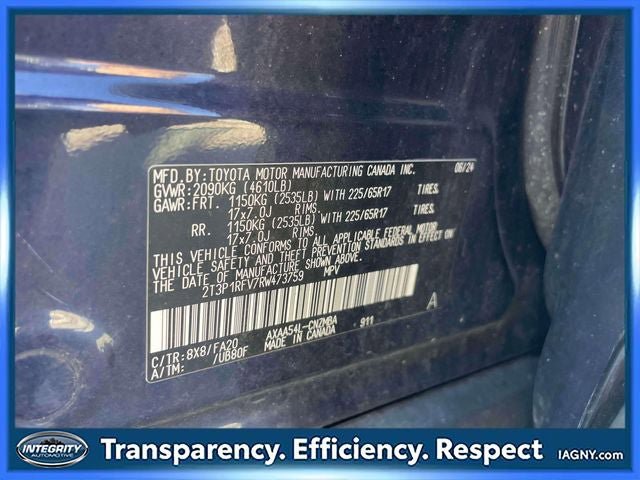 Certified 2024 Toyota RAV4 XLE AWD/4WD image 18