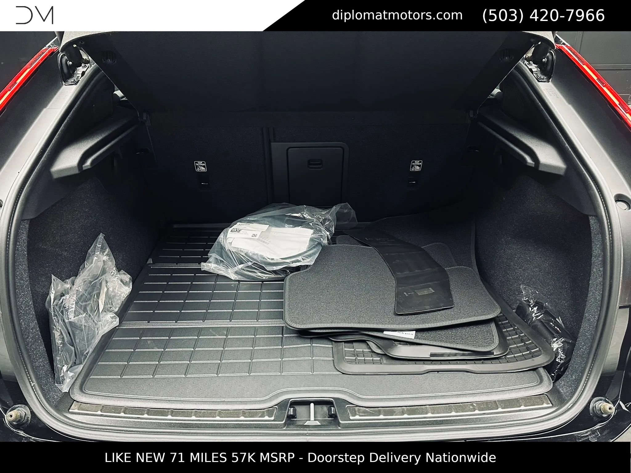 Used 2024 Volvo C40 P8 Recharge Plus w/ Climate Package RWD image 44