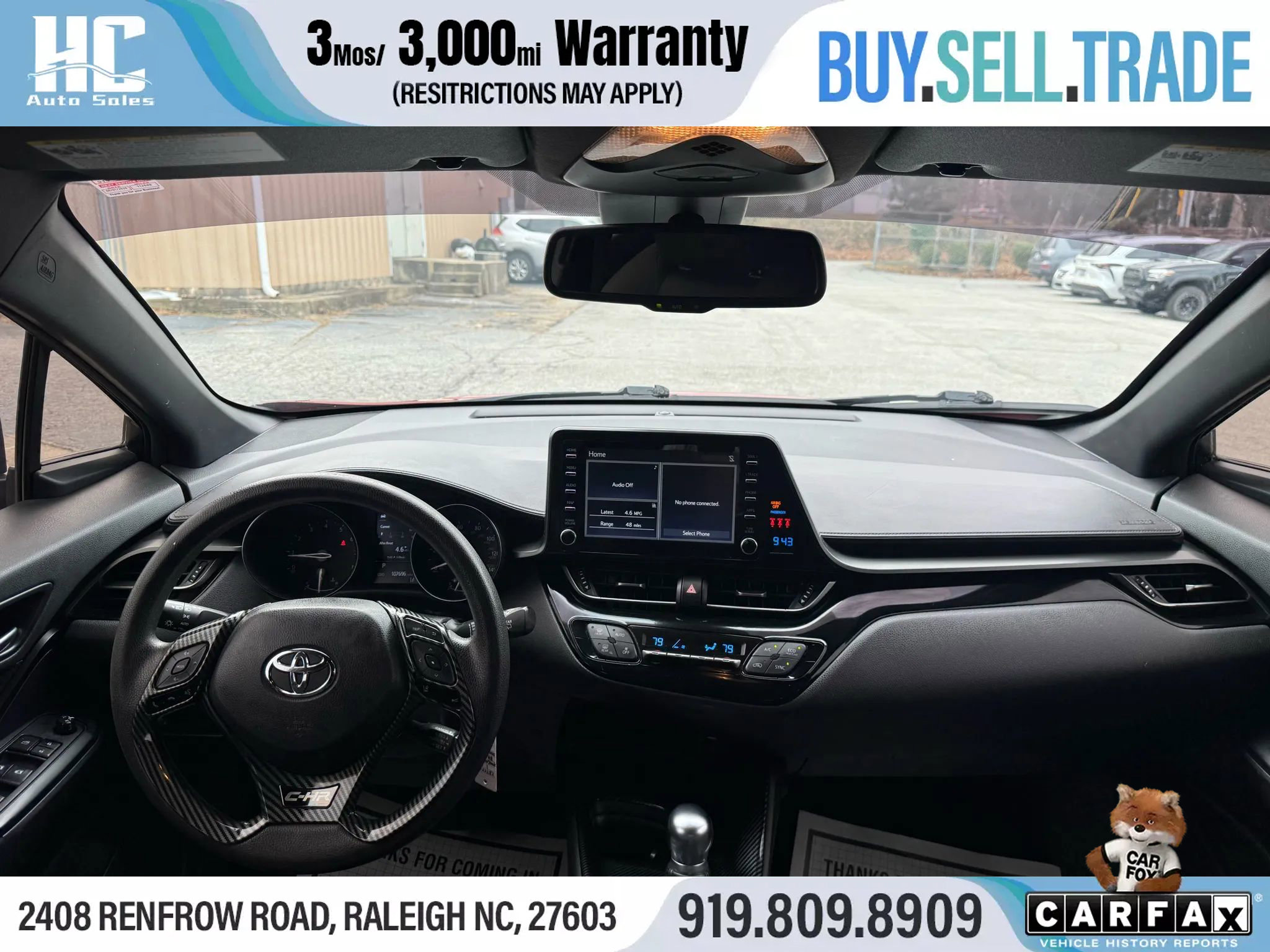 Used 2019 Toyota C-HR LE image 21