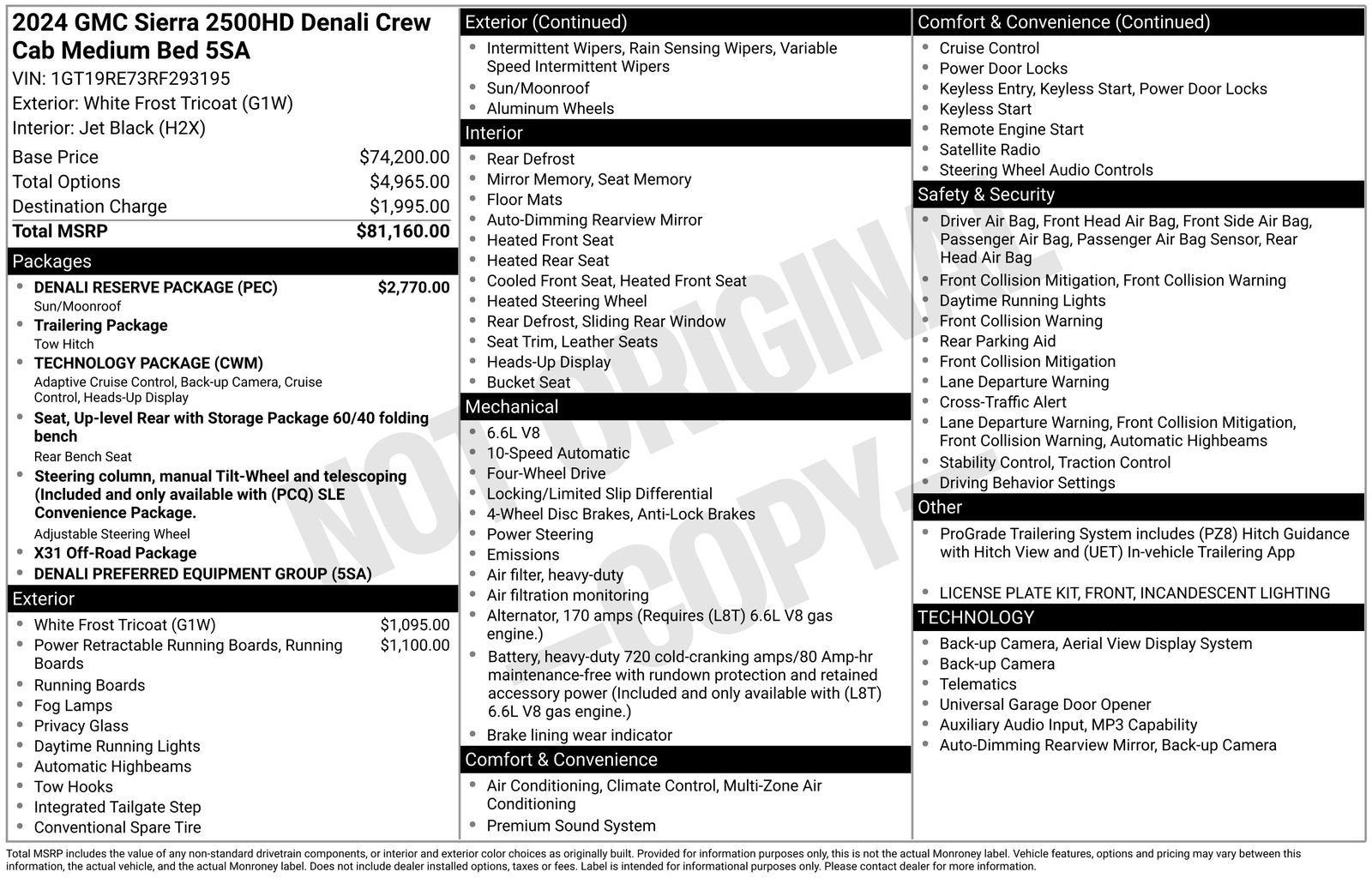 Certified 2024 GMC Sierra 2500 Denali w/ Denali Reserve Package AWD/4WD image 37