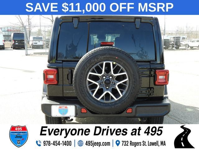 New 2025 Jeep Wrangler Unlimited Sahara w/ Technology Group AWD/4WD image 4