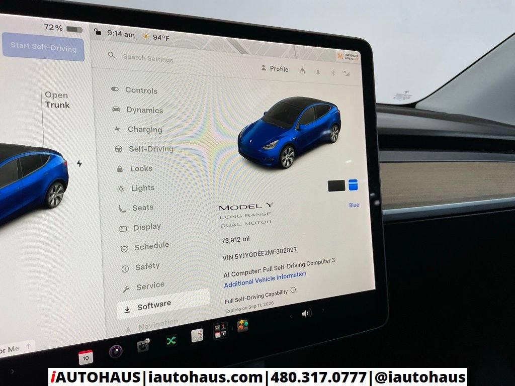 Used 2021 Tesla Model Y Long Range AWD/4WD image 33