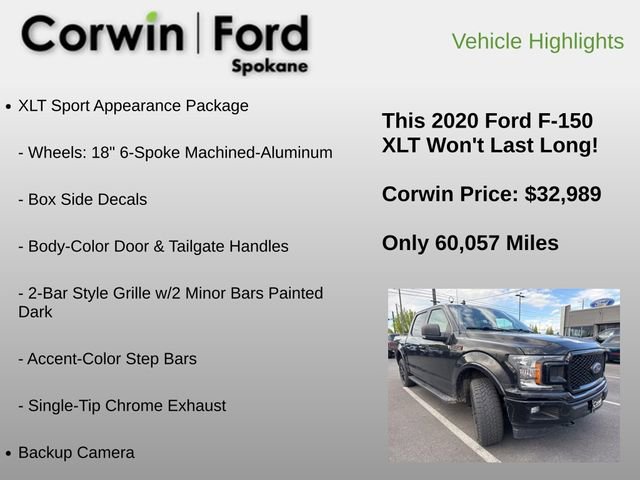 Used 2020 Ford F150 XLT w/ Equipment Group 302A Luxury AWD/4WD image 12