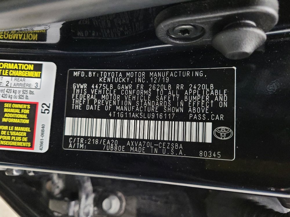Used 2020 Toyota Camry SE image 33
