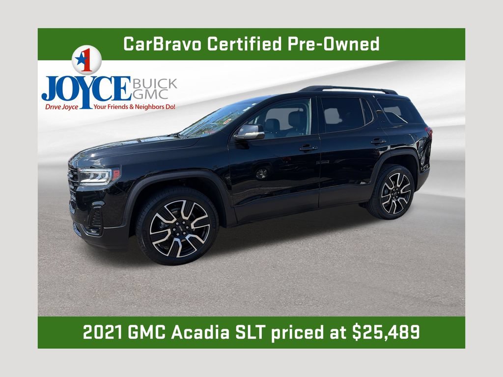 Certified 2021 GMC Acadia SLT w/ Elevation Edition FWD image 1