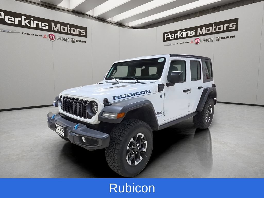 Used 2025 Jeep Wrangler Unlimited Rubicon 4xe w/ Safety Group AWD/4WD image 1