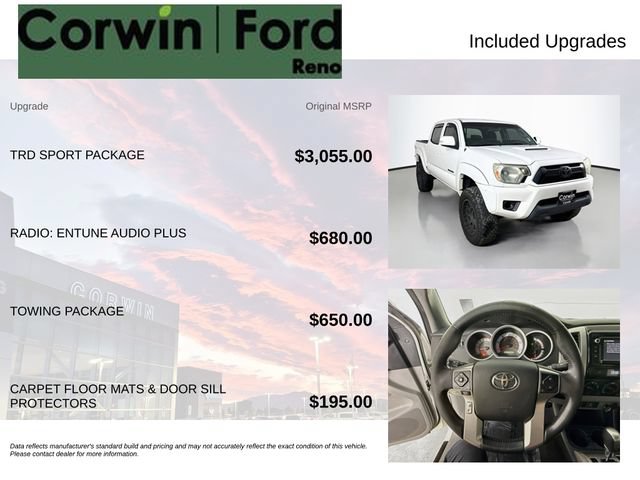 Used 2014 Toyota Tacoma 4x4 Double Cab w/ TRD Sport Package image 3