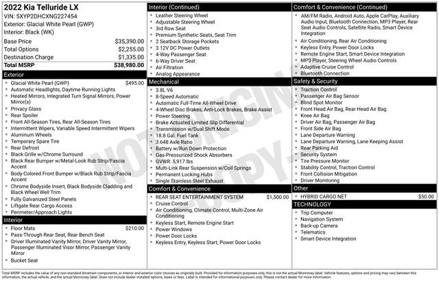 Used 2022 Kia Telluride LX image 21